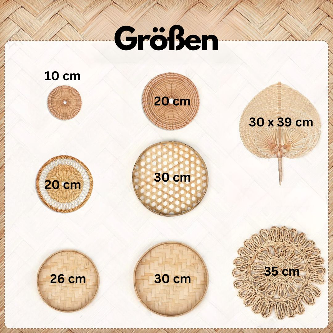 dekoheldin - Wanddeko Wandkörbe Landhausstil