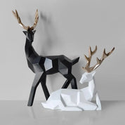dekoheldin - Skulptur Hirsche