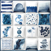 dekoheldin - Couchpotato Kissenbezug Blue Elegance