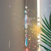 dekoheldin - Wanddekoration Snowflake Sonnenfänger