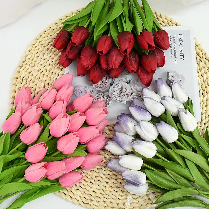 dekoheldin - Künstlicher Tulpenstrauß