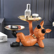 dekoheldin - Skulptur Bulldogge Butler