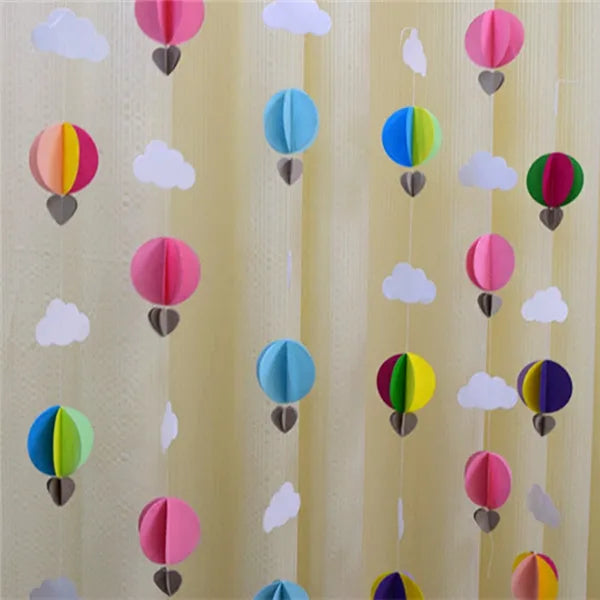 dekoheldin - Girlande Mini Heißluftballons