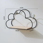 dekoheldin - Wandregale Kinder Cloud