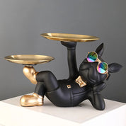 dekoheldin - Skulptur Bulldogge Butler
