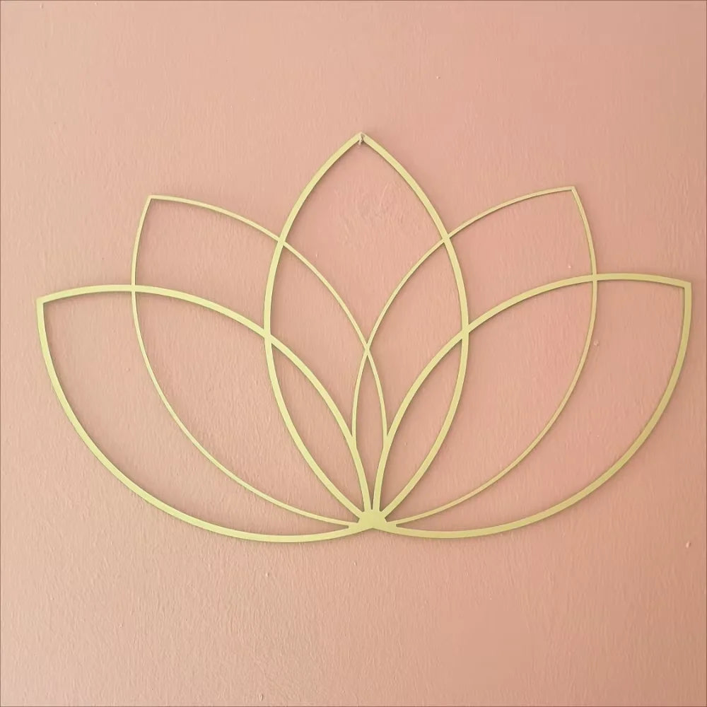 dekoheldin - Wandbild Lotusblume