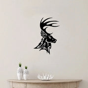 dekoheldin - Wanddeko Metallbild Hirsch