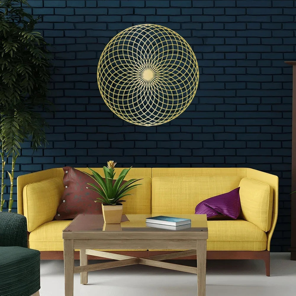 dekoheldin - Wanddeko Mandala-Sun