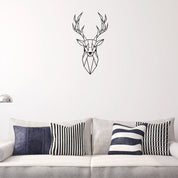 dekoheldin - Wanddeko Metallbild Majestic Stag