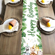 dekoheldin - Tischdeko Tischläufer Happy Birthday Kinder