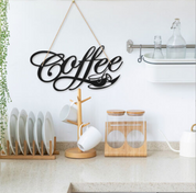 dekoheldin - Wanddekoration Schild Coffee