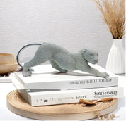 dekoheldin - Skulptur Leopard Shine
