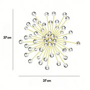 dekoheldin - Wanddeko Ornament Sonnenstrahl