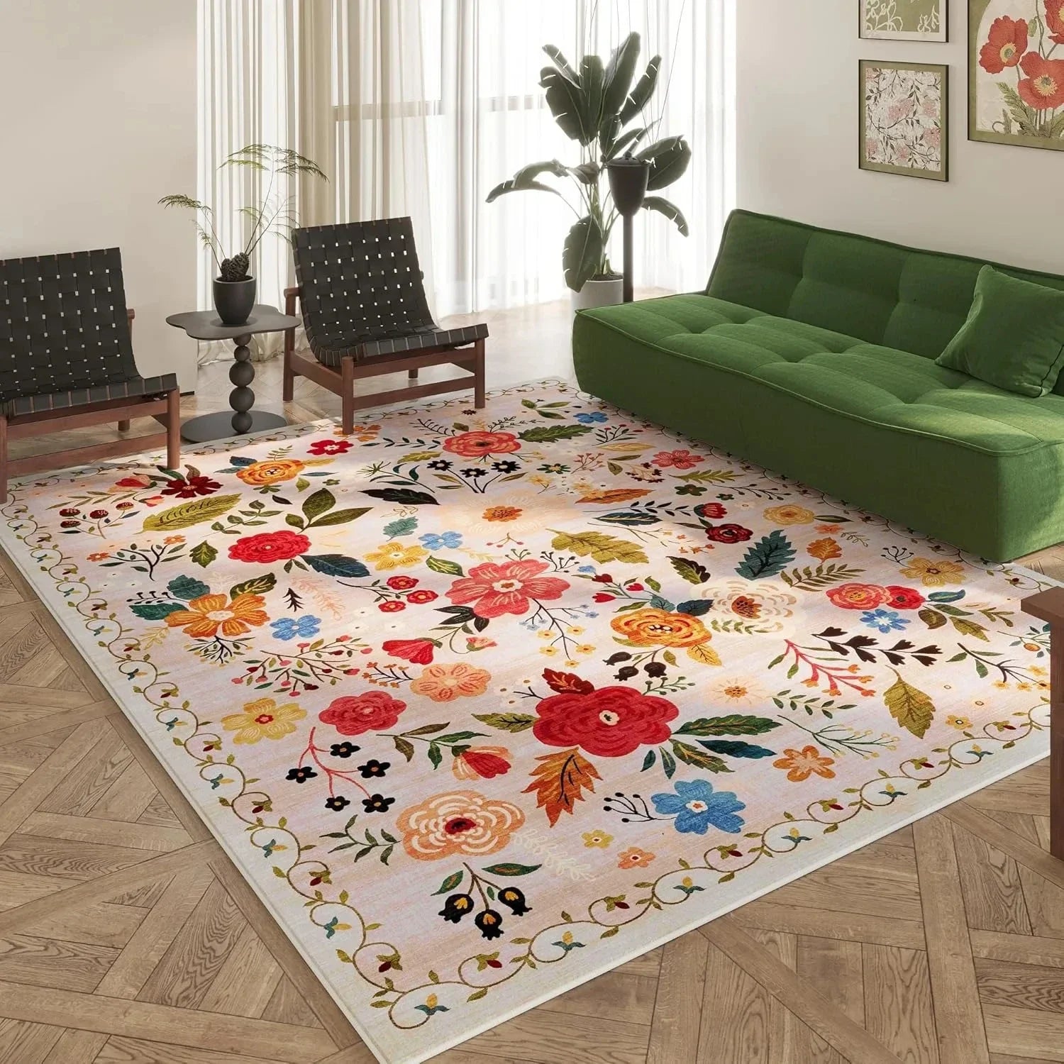 dekoheldin - Couchpotato Teppich Flower