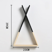 dekoheldin - Wandregale Kinder Tipi
